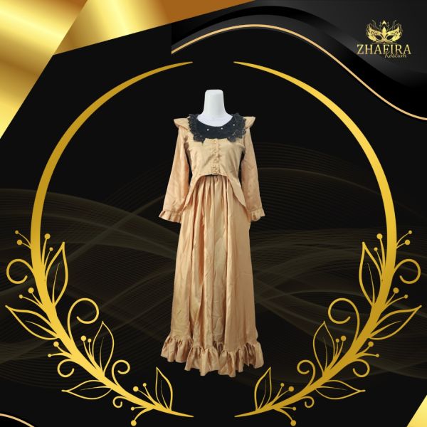 GAUN GOLD ELEGANT