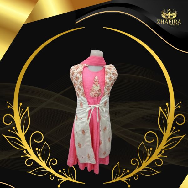 DRESS INDIA PINK ANAK