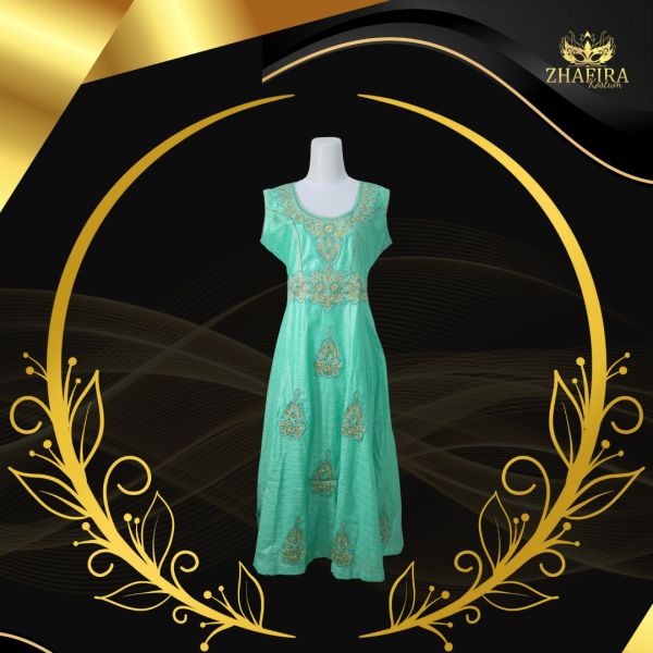 INDIA DRESS HIJAU MINT