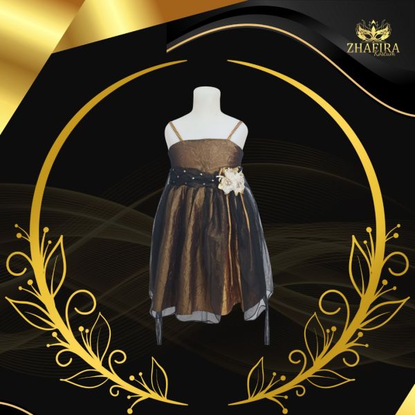 GAUN YELLOW BLACK