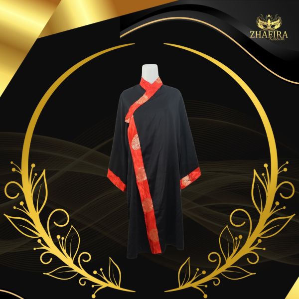 HANFU OTHER HITAM LIST MERAH