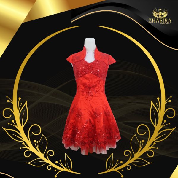 CONGSAM MIDI DRESS KANCING