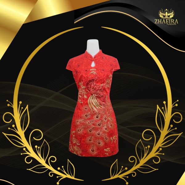 CONGSAM MINI DRESS PAYET