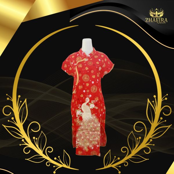 CONGSAM MIDI DRESS