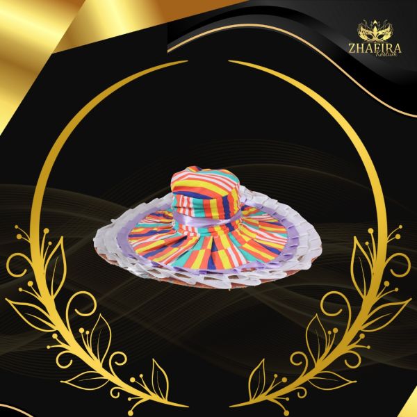 TOPI ANYAMAN PELANGI