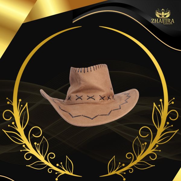TOPI COBOT COKLAT
