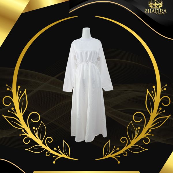 DRESS PUTIH ARABIAN