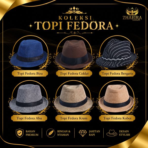 TOPI FEDORA