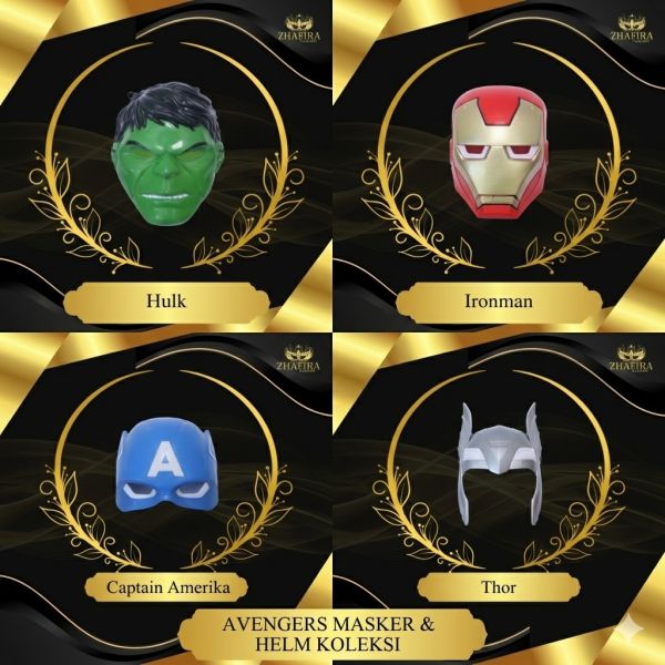 TOPENG AVENGERS HULK/ IRONMAN/ CAPTAIN AMERIKA/ THOR