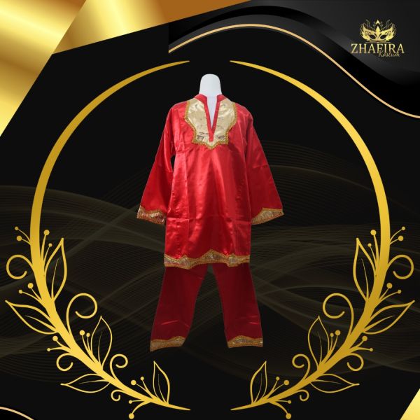 BAJU ADAT MINANG LAKI LAKI MERAH