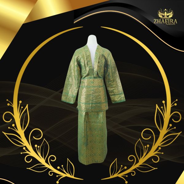 BAJU MELAYU HIJAU WANITA