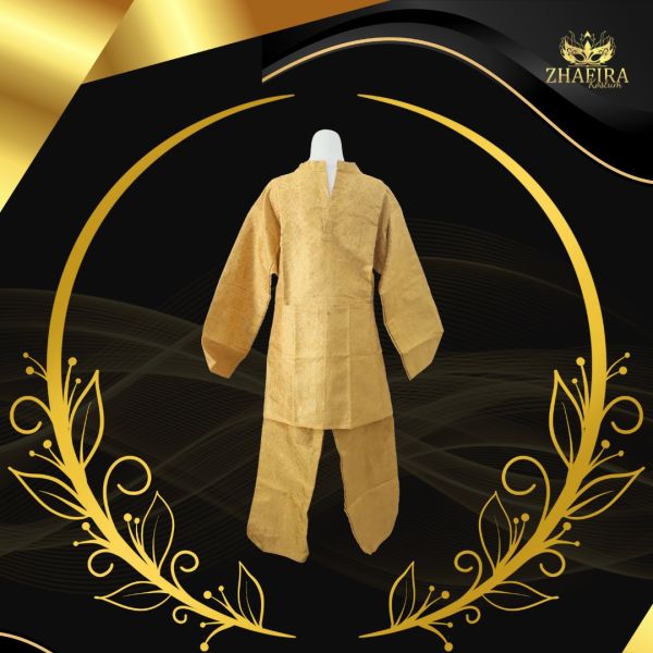 BAJU ADAT MELAYU LAKI LAKI KUNING 2