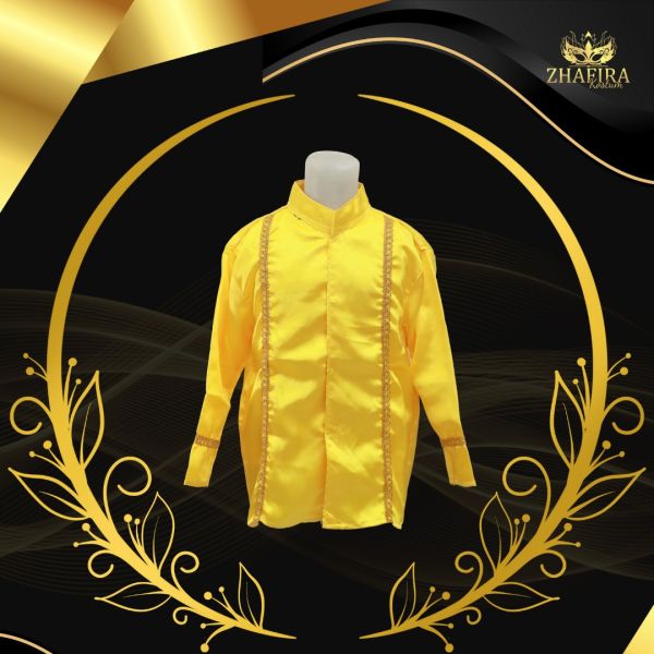 SET BAJU SAMAN ANAK KUNING
