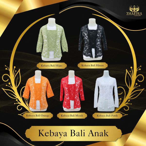 BAJU ADAT KEBAYA BALI ANAK