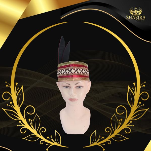KEPALA DAYAK MERAH