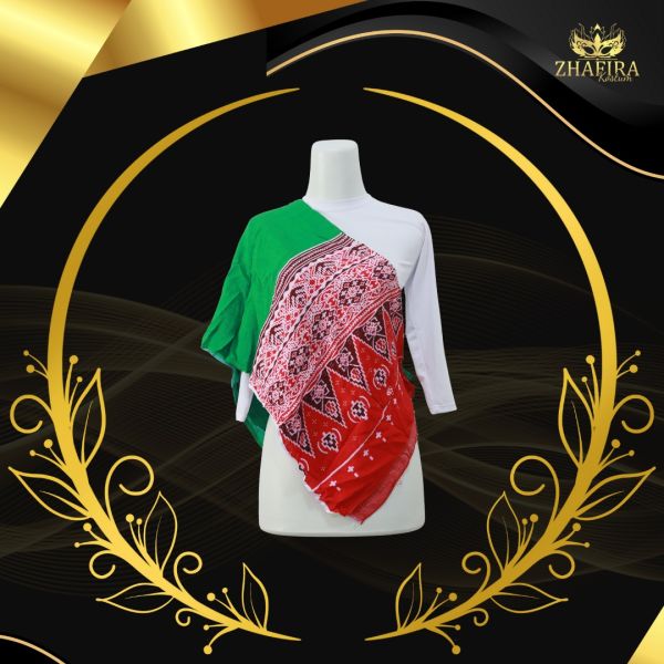 SELENDANG HIJAU MOTIF