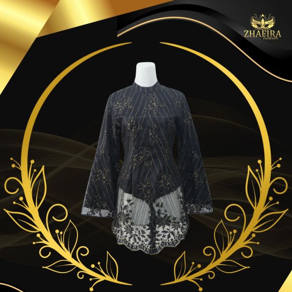 KEBAYA BROKAT HITAM