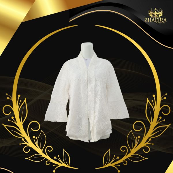 KEBAYA BROKAT PUTIH - L