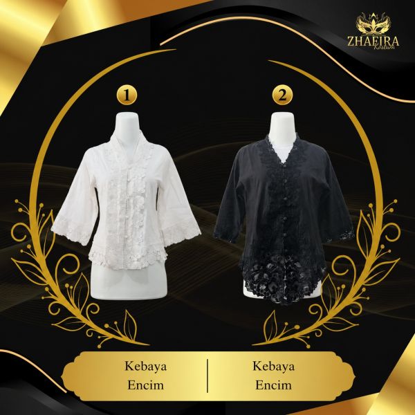 KEBAYA ENCIM BORDIR SENADA