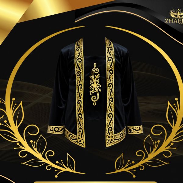 KEBAYA BLUDRU ANAK LIST GOLD, UNGU, OREN