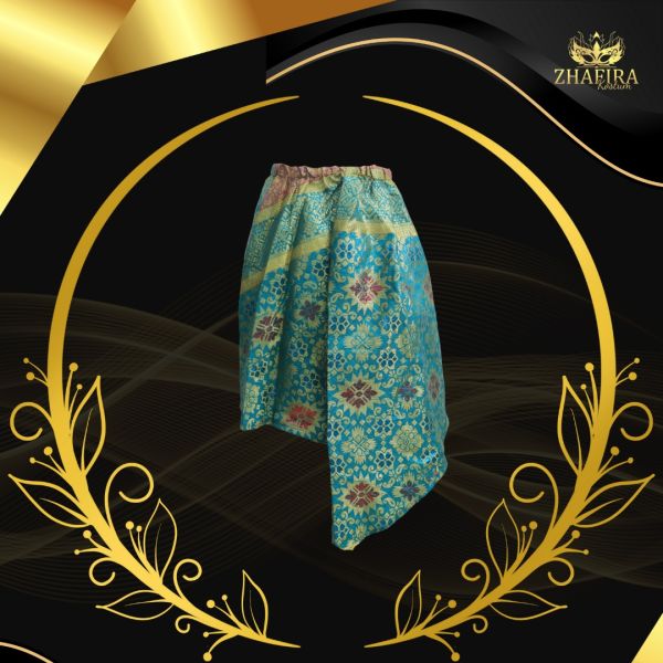 ROK MADURA SONGKET HIJAU