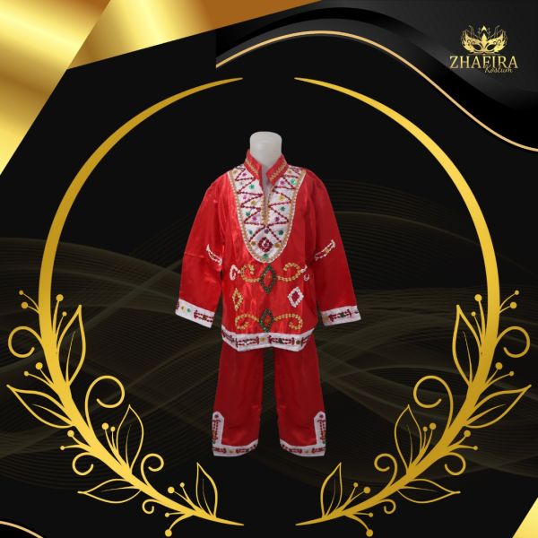 BAJU ADAT KALIMANTAN TENGAH ANAK DAN DEWASA