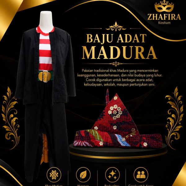 BAJU ADAT MADURA LAKI LAKI ANAK