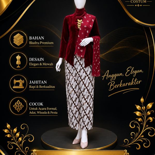 SET KEBAYA BLUDRU JAWA