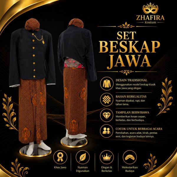 SET BESKAP JAWA