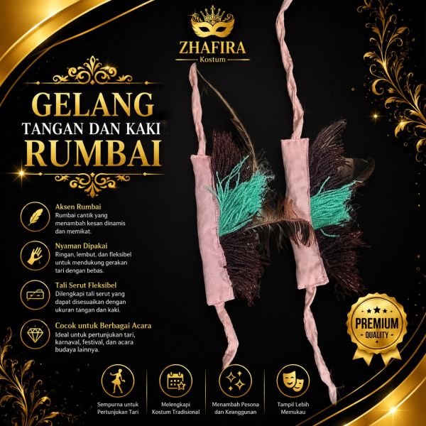 GELANG TANGAN DAN KAKI RUMBA